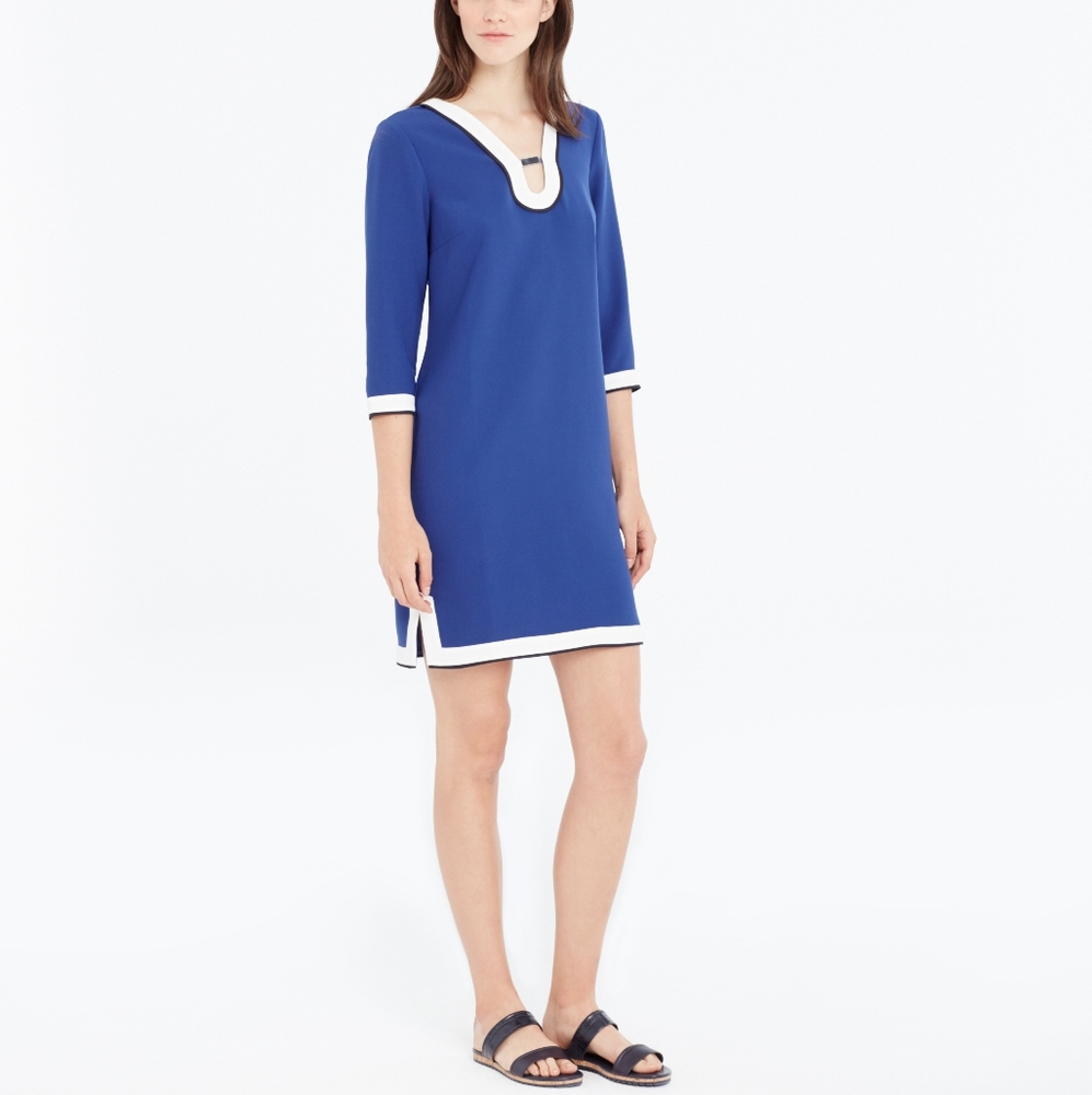 NWT Ann Taylor Colorblock Bar Tunic Dress Sz XS
